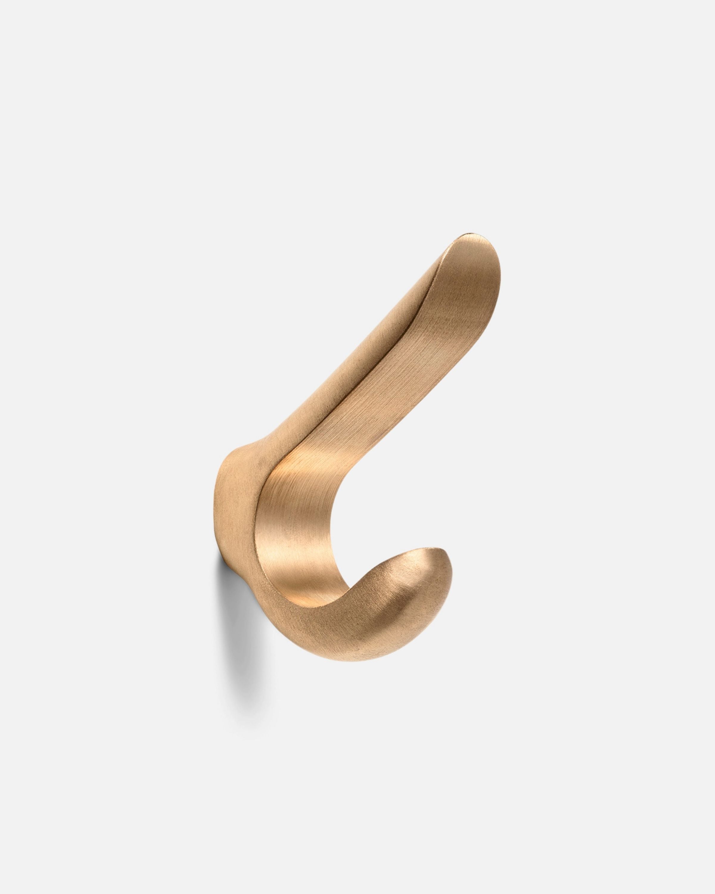 Craighill Hitch Wall Hook | Double Brass