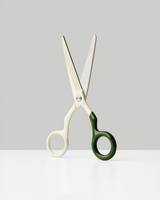 Cream + Forest Green