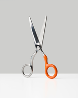 Stainless Steel + Orange