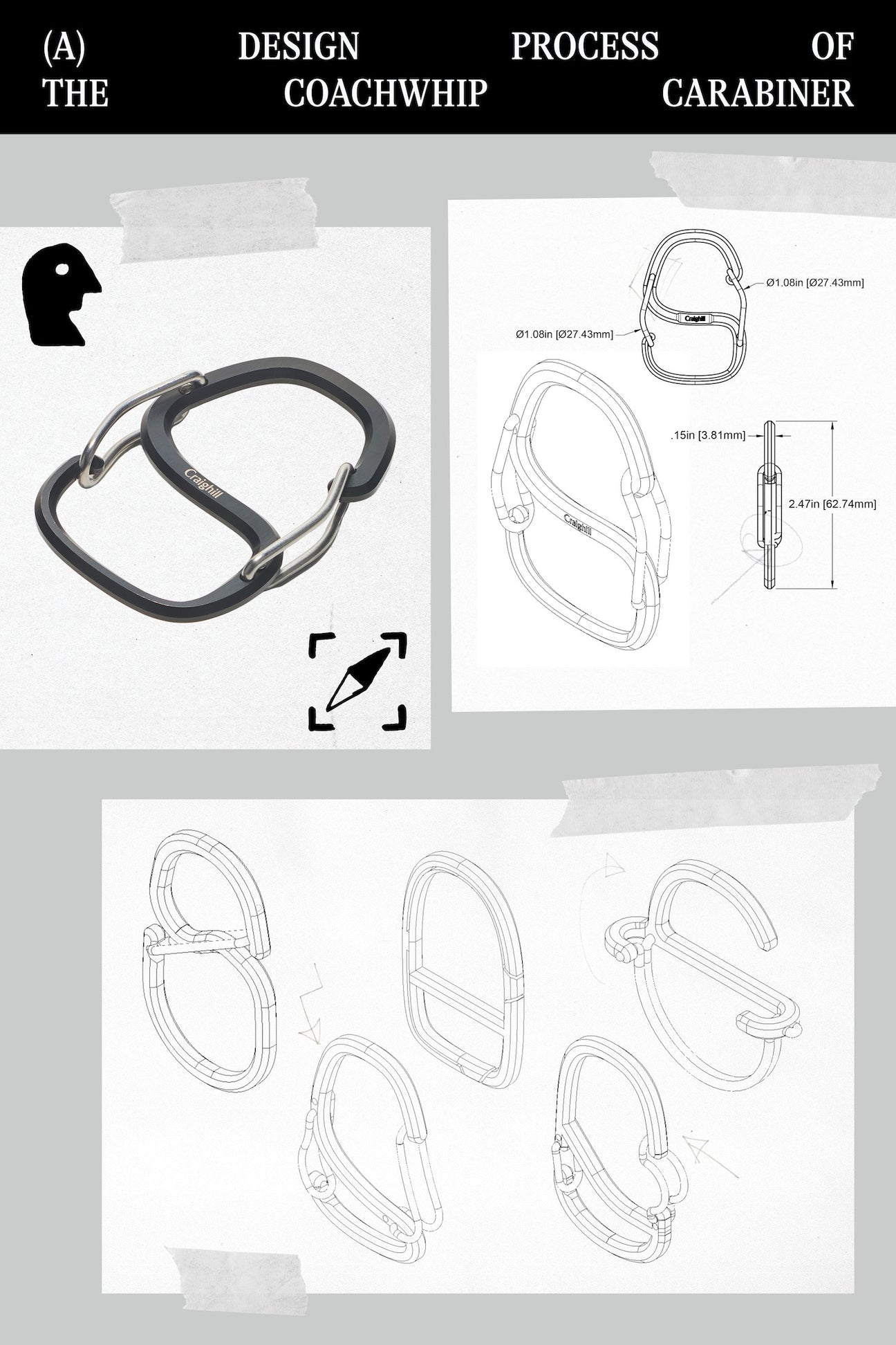 Coachwhip Carabiner – Craighill