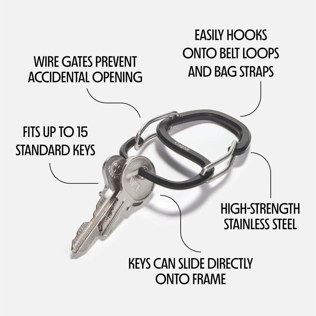 Coachwhip Carabiner – Craighill